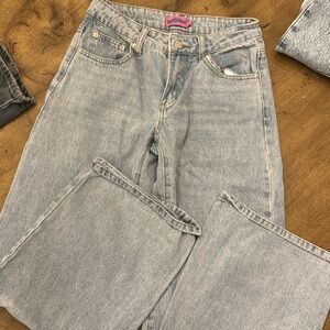 Edikted wide leg jean size xs